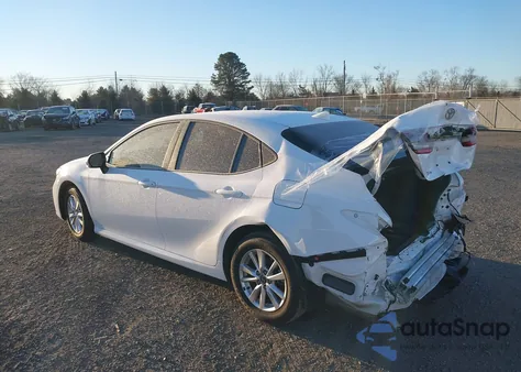 2025 Toyota Camry Le из США, поврежденный, VIN 4T1DAACK6SU621817